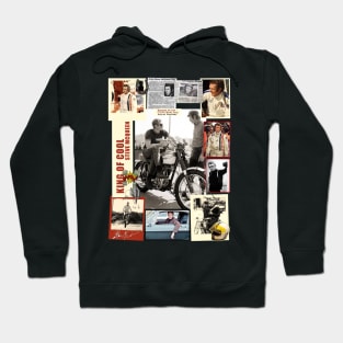 Steve Mcqueen Racing Life 2 collage Hoodie